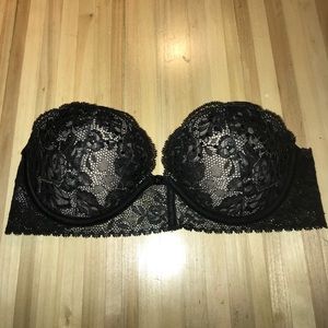 Jeweled strapless magnetic Victoria’s Secret bra